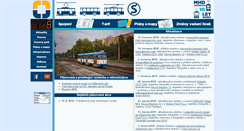 Desktop Screenshot of mhd-ostrava.cz
